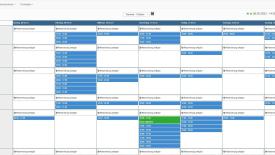 tagaktuelle Belegung Hallenplätze